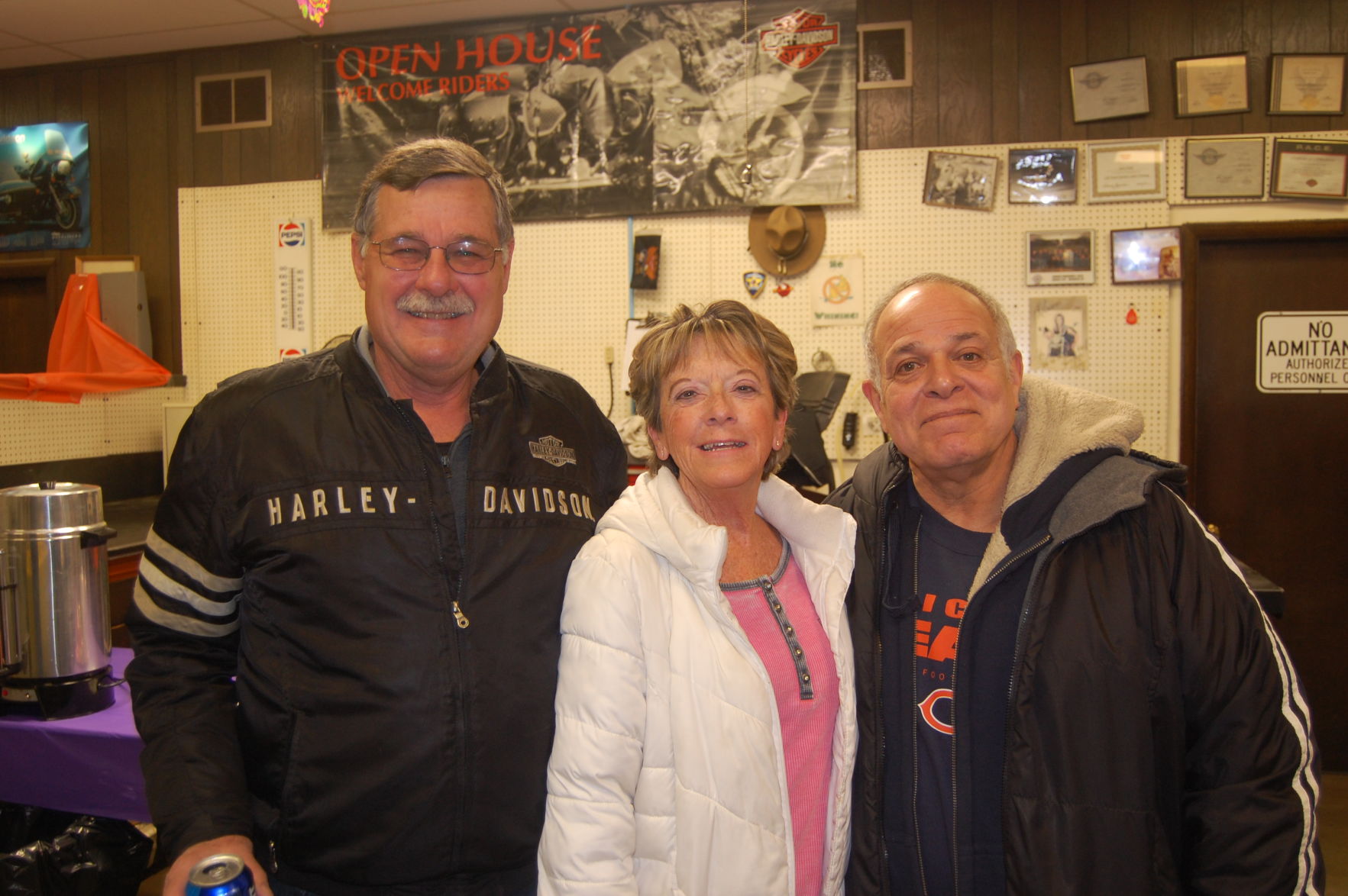 Mike and Connie Laesch, Tony Zayas
